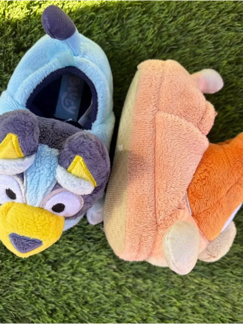 Bluey slippers and shoes size 5/6 toddler